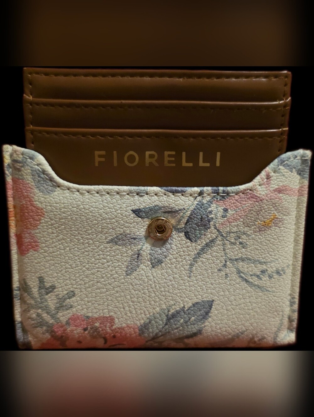 Floral Compact Card Wallet - Picture 3 of 7